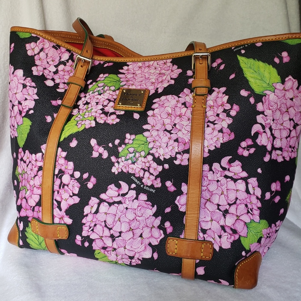 Dooney And Bourke Hydrangea Tote